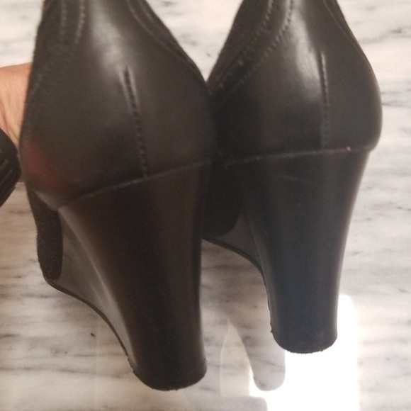 J. Crew Peep Toe Wedge Heel Size 8 - Picture 3 of 7